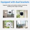 OKAM PRO APP HD 5MP 5X ZOOM Wireless Window Camera 5G WiFi Indoor Two-Way Intercom Motion Tracking Color Night Vision IP CCTV