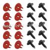 Ford Car Clips & Metal Fenders Set: 6*16M, 10 pcs each, 20 pcs/pack - Round Head Nail Holder Light.