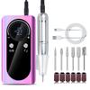 45000RPM Nail Drill with Nail Drill Bits Low Noise Electric Nail Drill Machine