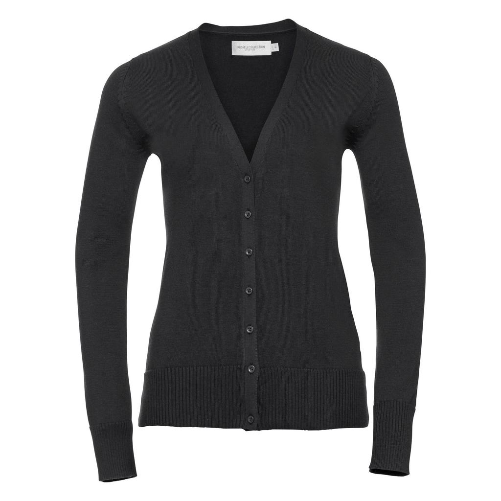 Russell Ladies/Womens V-neck Knitted Cardigan Collection