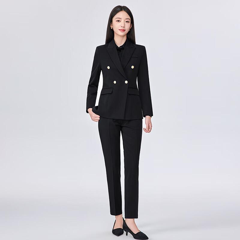 Women's Casual Professional Blazer & Pants Suit Set