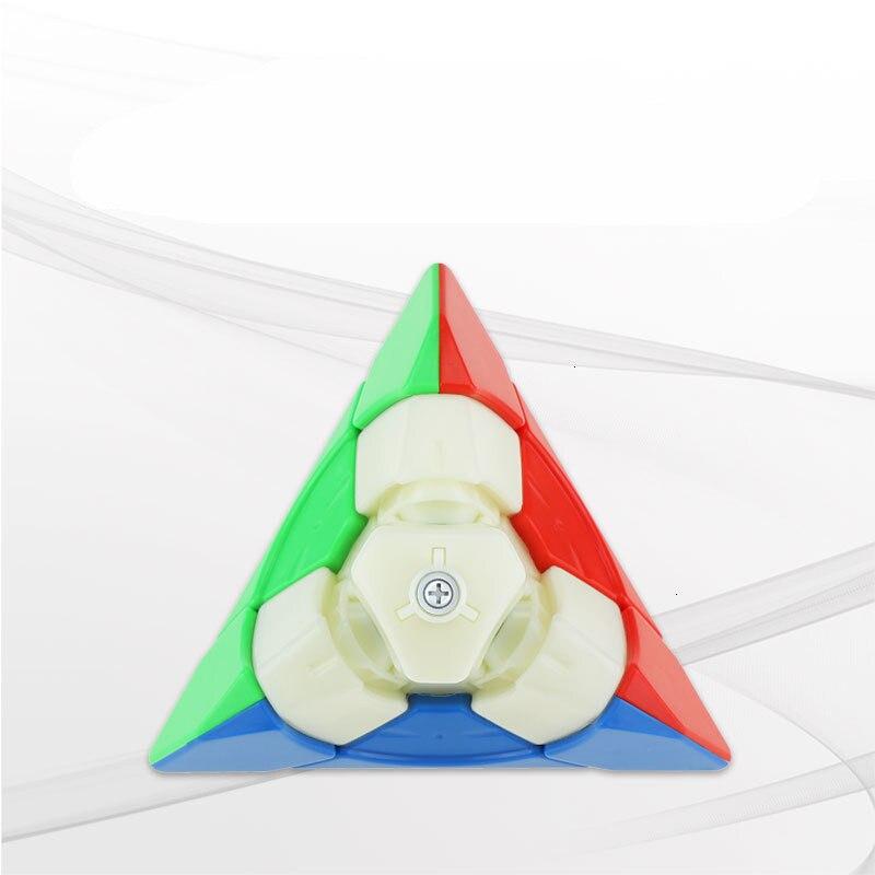 Yj Neo Cube Yongjun Πέταλο Πυραμίδα Φύλλο Μαγικοί Κύβοι Χωρίς Αυτοκόλλητα Pyraminx Cubo Μαγικός Κύβος Ταχύτητας Παζλ Εκπαιδευτικά Παιχνίδια Σβούρα