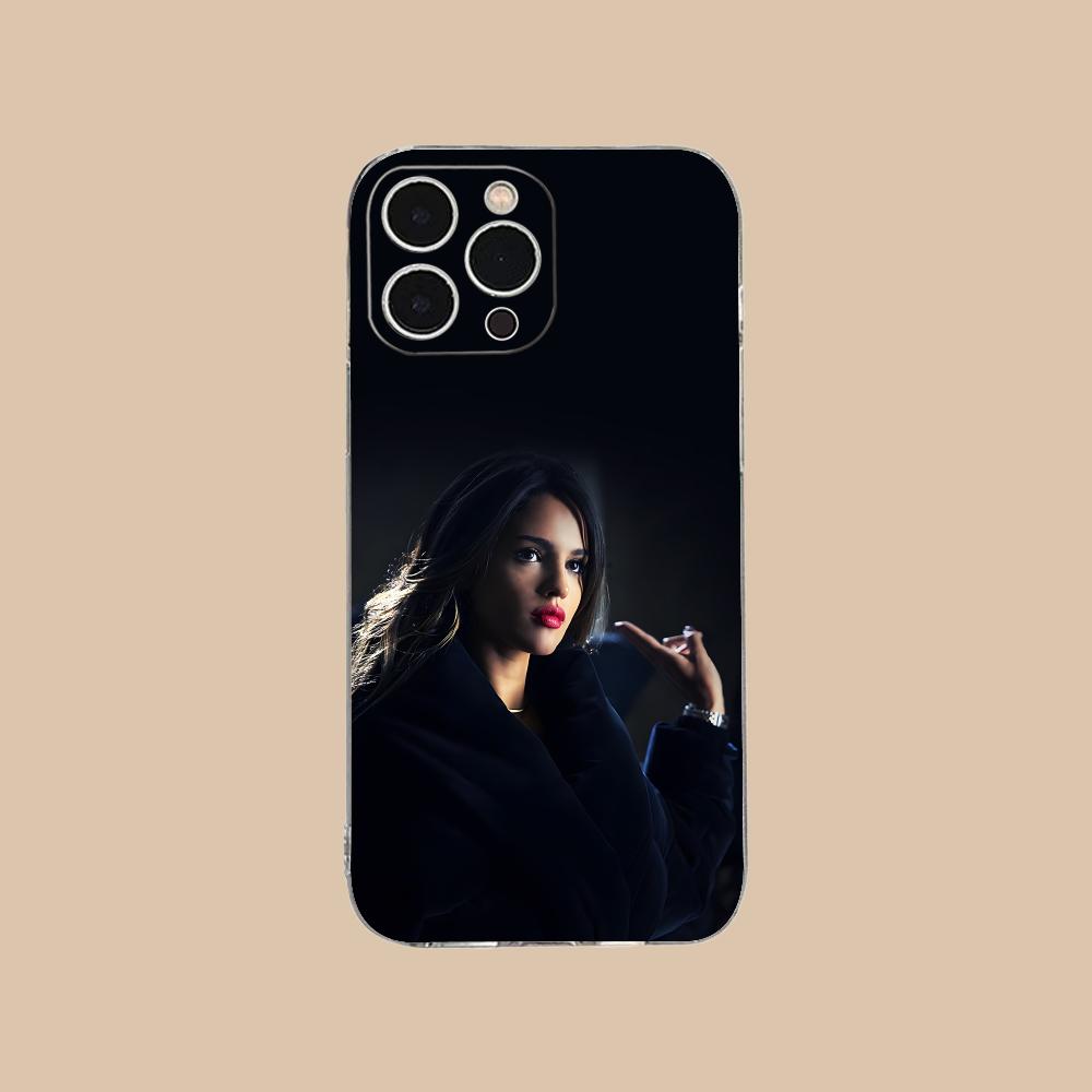 Fashion Eiza Gonzalez Clear TPU Mobile Case for iPhone 17 16 15 14 13 12 11 X XR XS Air Pro Max Plus Mini Colorful Cover
