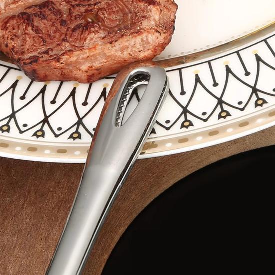 Nerezové BBQ kleště Těžké kuchyňské kleště s dutou hlavou pro odvod oleje Kuchyňské pinzety na jídlo Kovové grilovací kleště na korejský gril a steak