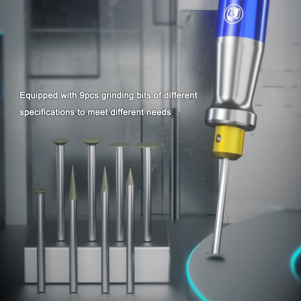 IRX6 Portable Speed Adjustable Electric Grinding Engraving Pen Mini Grinding Pen Handheld