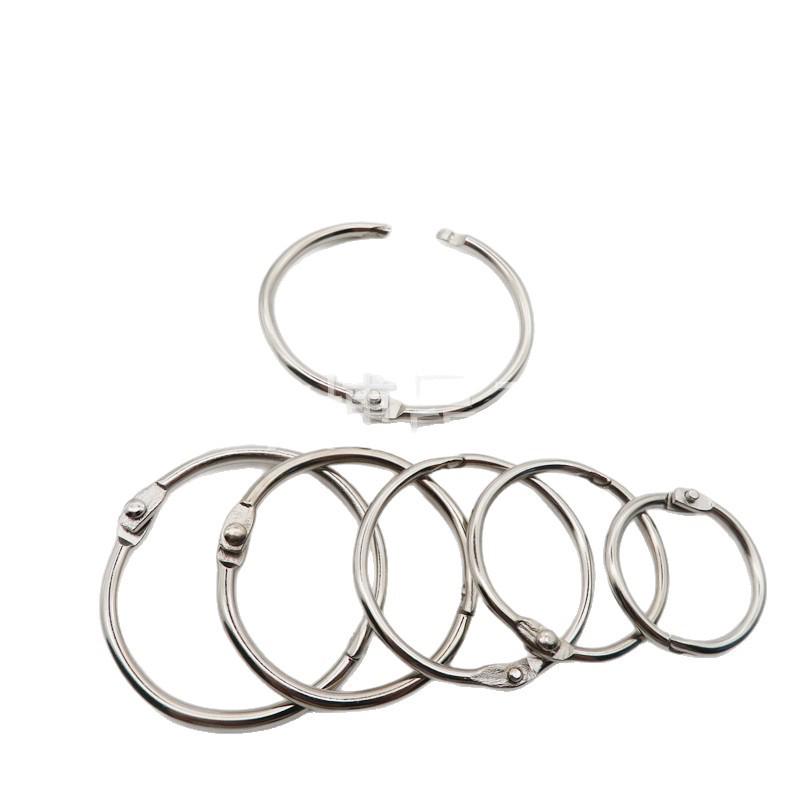 Openable Metal Book Rings for Photo Albums and Cards