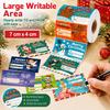 200 Pcs Christmas Gift Wrapping Stickers, Write- Tags for Holiday Presents, Gift Labels for Boxes and Bags