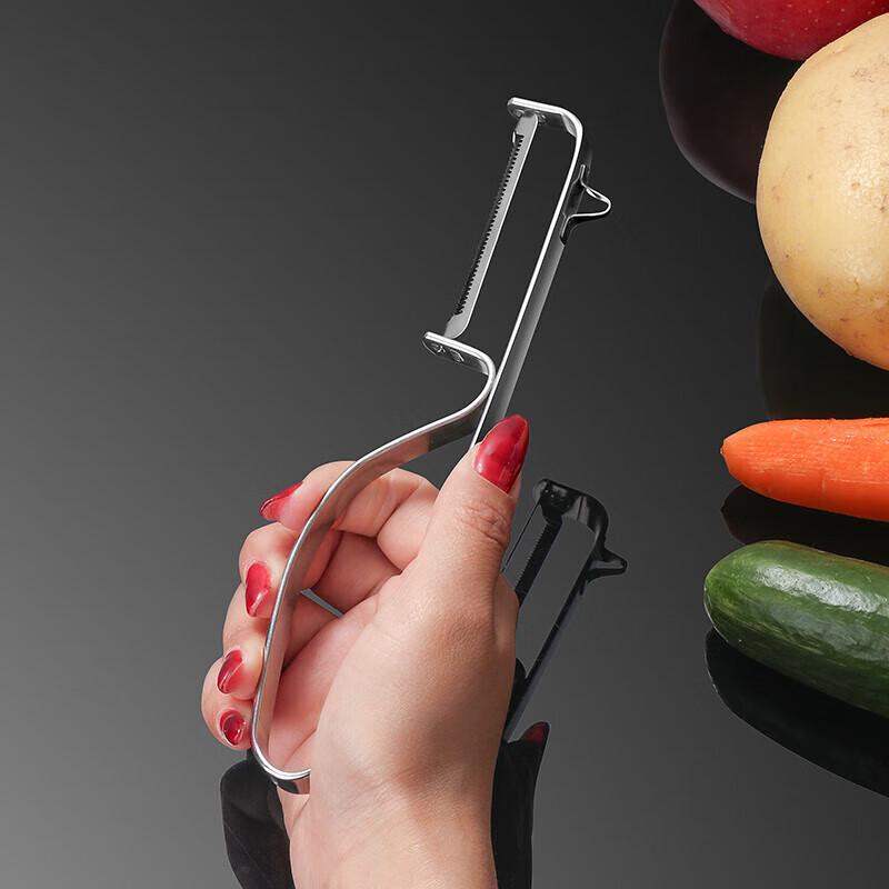 ZISIZ Stainless Steel Kitchen Peeler (2-Pack)