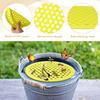 1 pièce Île d'abeilles flottante Station d'abreuvement d'abeilles flottante en mousse EVA Alimentateur pour papillons et abeilles Décoration de jardin