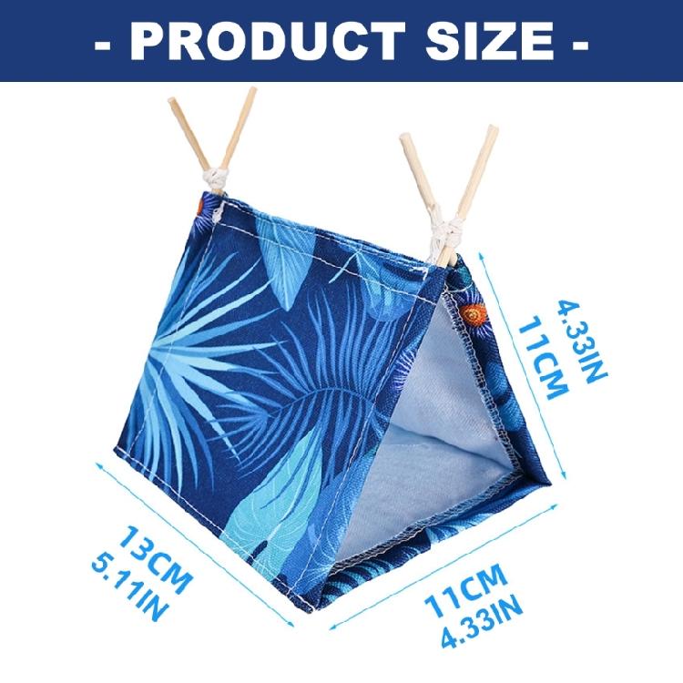 Small Pet Habitat Summer Tent Hideouts Toy Hamster and Gerbil Hideaway Summer Toy for Rodents Sleep
