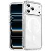 The New Crystal Shield Magnetic Ring Is Suitable for iphone17ProMax High Skin Transparency Mobile Phone Case, Anti-drop Apple 17 Protective Case.