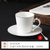 Caneca Porcelana de Osso borda dourada conjunto de xícaras de café luxo flor cerâmica xícara e pires inglês negócios Hotel utensílios de café americanos caneca
