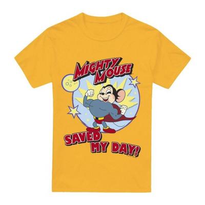 Pánské vintage tričko Mighty Mouse s motivem Dne mouse