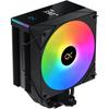 CPU Cooler - XIGMATEK AK4 Digital - AMD AM5/AM4 - 1x 120 Mm ARGB Fan - Black