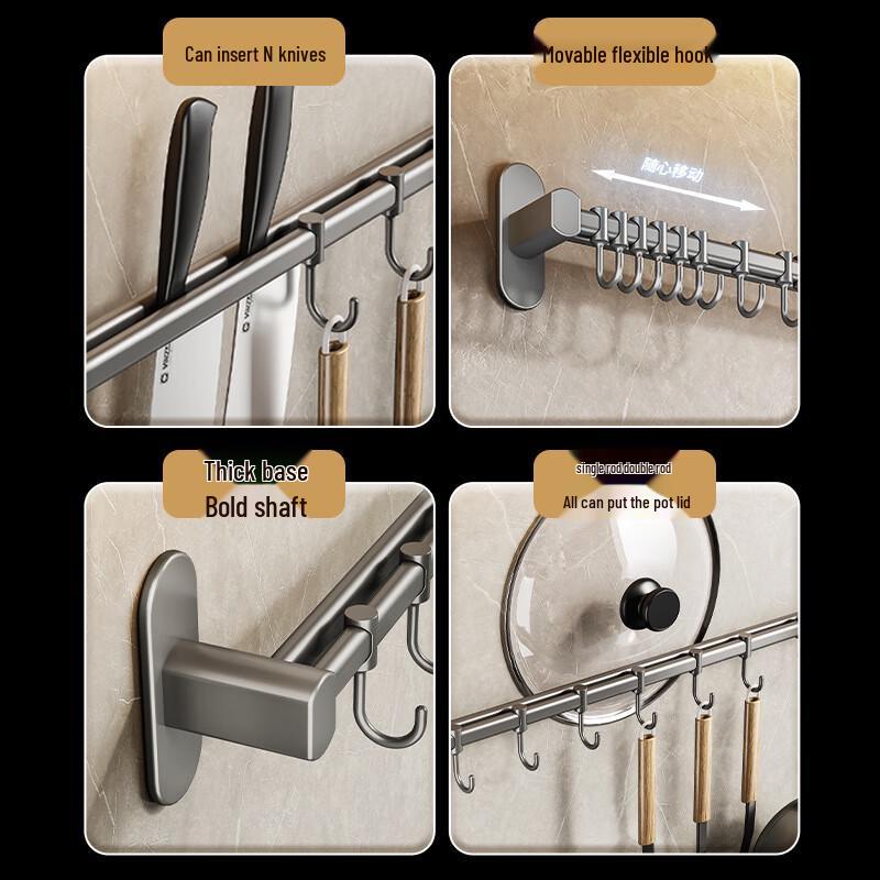 Danle Edelstahl Küchenwandorganisator