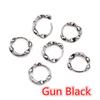10pz Cerchi per Orecchini Fai da Te Clip 14x13mm Ottone Intrecciato Orecchini Accessori per Creazione Gioielli Componenti