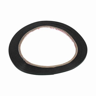 10 m Länge, 2 mm Breite, schwarzes, superstark klebendes, doppelseitiges Selbstklebeband aus Schaumstoff, Rolle, neu
