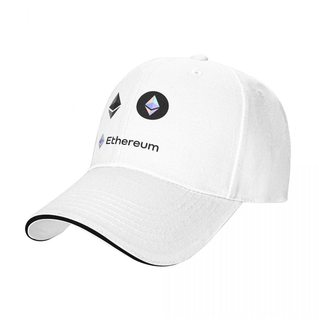 Ethereum Cryptocurrency Baseball Caps Snapback Baseball Hats Breathable Casual Casquette Outdoor Unisex