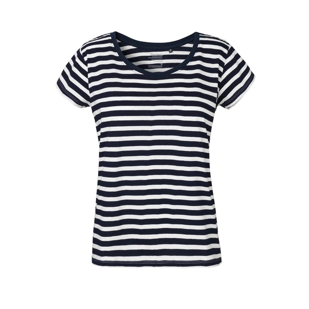 Neutral Womens/Ladies Striped Loose Fit T-Shirt