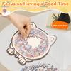 134/135 Pcs Cat Shaped Wooden Jigsaw Puzzle Unique Irregular Puzzle Cat Puzzles for Cats Lovers Home Decoration Festival Gifts