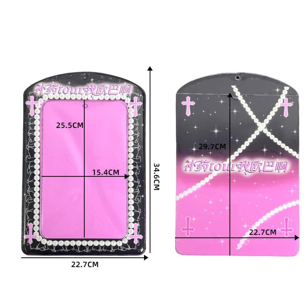 

Обложка для карточек формата А4 Большая Защитная обложка для фото корейского идола Креативный держатель для фотокарточек Oba