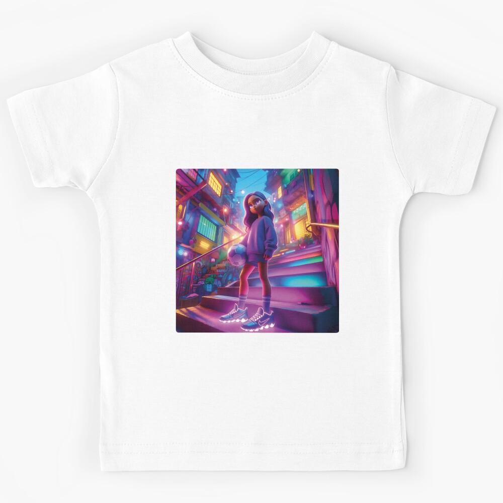 SOCCER PLAYER: GIRL NUMBER 1 Kids T-Shirt 100