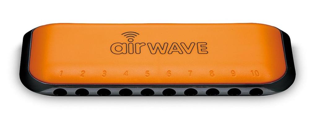 SUZUKI 10-hole harmonica for children Airwave AW-1 Orange J