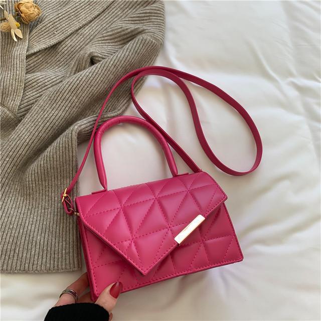 

Жіночий рюкзак Модні жіночі сумки в корейському стилі Дизайнерські жіночі сумки через плече Невелика сумка з верхньою ручкою One Size гарячі рожевого кольору