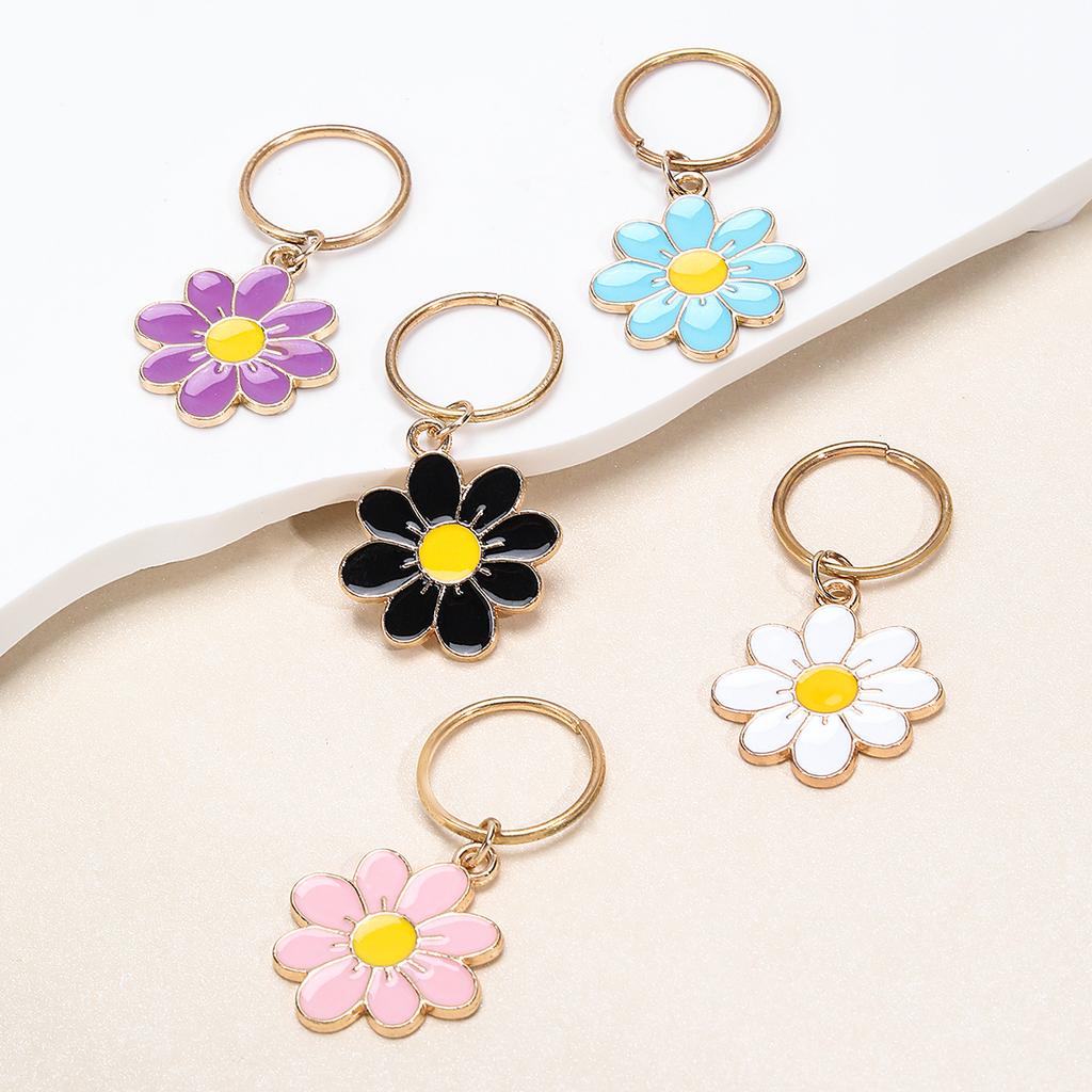 5 buc. Margele Solide Perle pentru Păr, pentru Împletituri, Dreaduri, Clipsuri, Manșete, Inele Tub Accesorii Cerc Deschizător Găură 16mm Inele de Păr