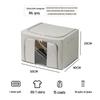 Foldable Waterproof Quilt Organizer with Large Capacity for Bedroom