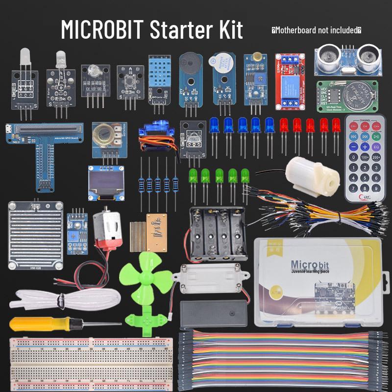 Micro:bit V2 Learning Kit – Entry-Level Robotics & Python Programming