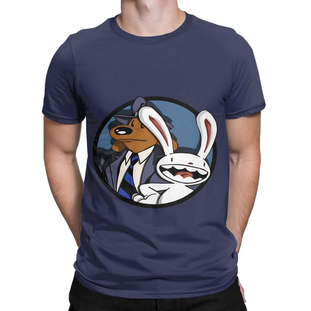 Sam And Max Hit the Road Poster Graphic 100 Cotton TShirt Sam And Max Hit the Road Tops Tees For Unisex