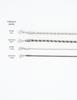 Sost French Rope Bracelet 4Mm (Matte)