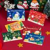 Direct Supply, New Christmas Card, Christmas Cute Cartoon Blessing Small Card Gift Message Card