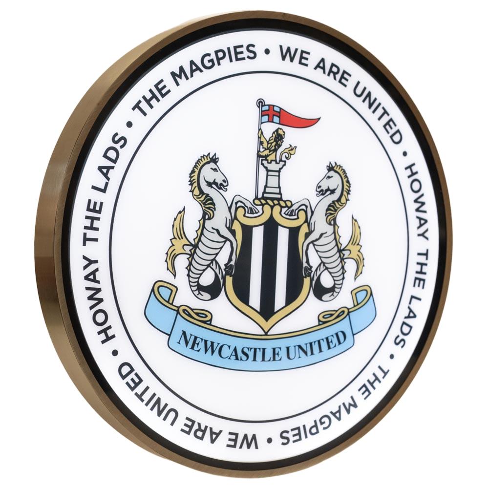 Newcastle United FC LED nástěnné svítidlo