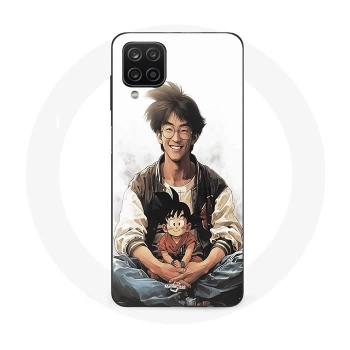 Hülle - Akira Toriyama - Galaxy A12 - Goku - Weich - Schwarz