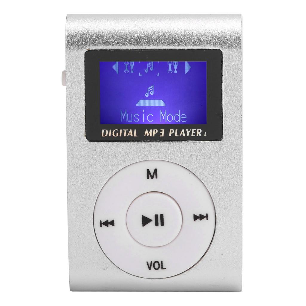 Portable Mini MP3 Music Player Sports BackClip LCD Screen MP3 Support Memory Card