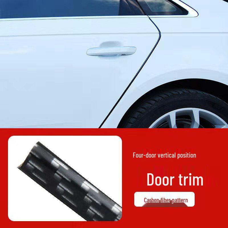 Thickened Electroplated Car Door Edge Anti-Collision & Anti-Scratch Decorative Strip
