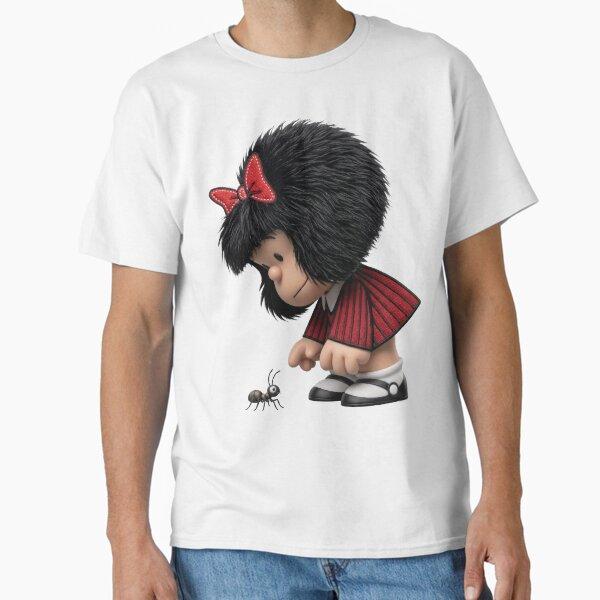 Mafalda Multiple Designs Fan Gift T Shirt Classic Latin Comic Custom Graphic Unisex Soft Cotton Crew Neck Casual Tops