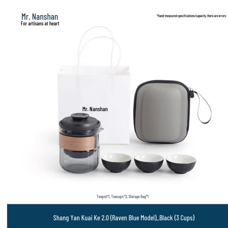 Portable Ceramic Travel Tea Set