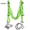 Aerial Yoga Hammock with 6 Handles and Stretch Band for Home Fitness