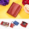 Women's Genuine Leather Slim Wallet & Coin Purse: Versatile, Soft Cowhide, Two-in-One Money Clip.