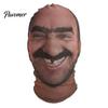 Stretchy Breathable Mask Funny Realistic Printed Face Balaclava Mask, See‑Through Mesh Full Unique Portrait Pattern Hood, for Halloween Cosplay