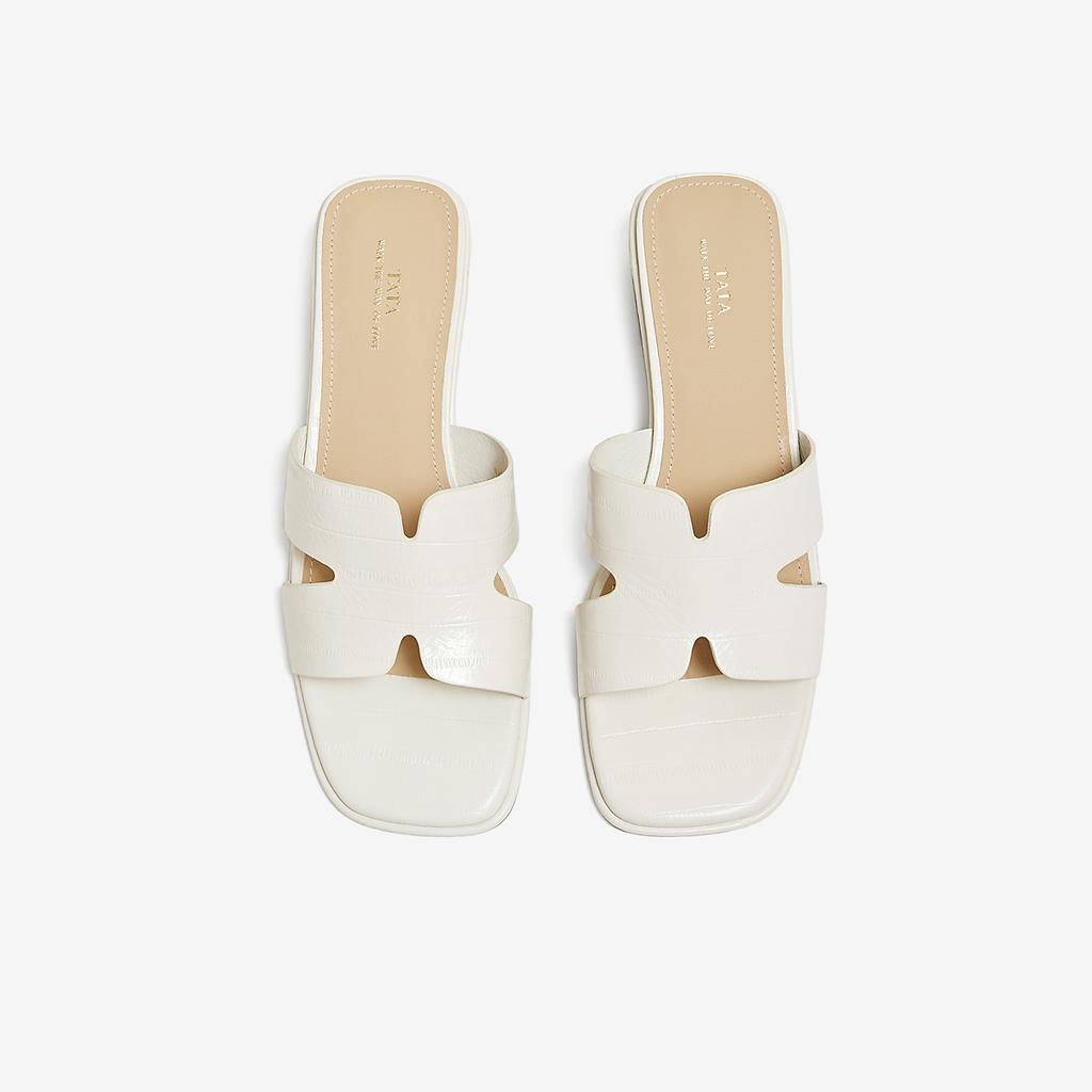 TATA/She's 2026 Summer Shopping Mall Same Simple and Versatile Fashion Slippers