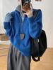 Korean Style High-End Zipper Wool Knit Top - 2024 Autumn/Winter Collection