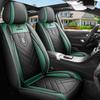 Luxusní potah autosedačky Kožený interiér Automobily Potahy sedadel Podložky Univerzální potah sedadla Chránič Podložka Auto příslušenství 1 Přední sedadlo