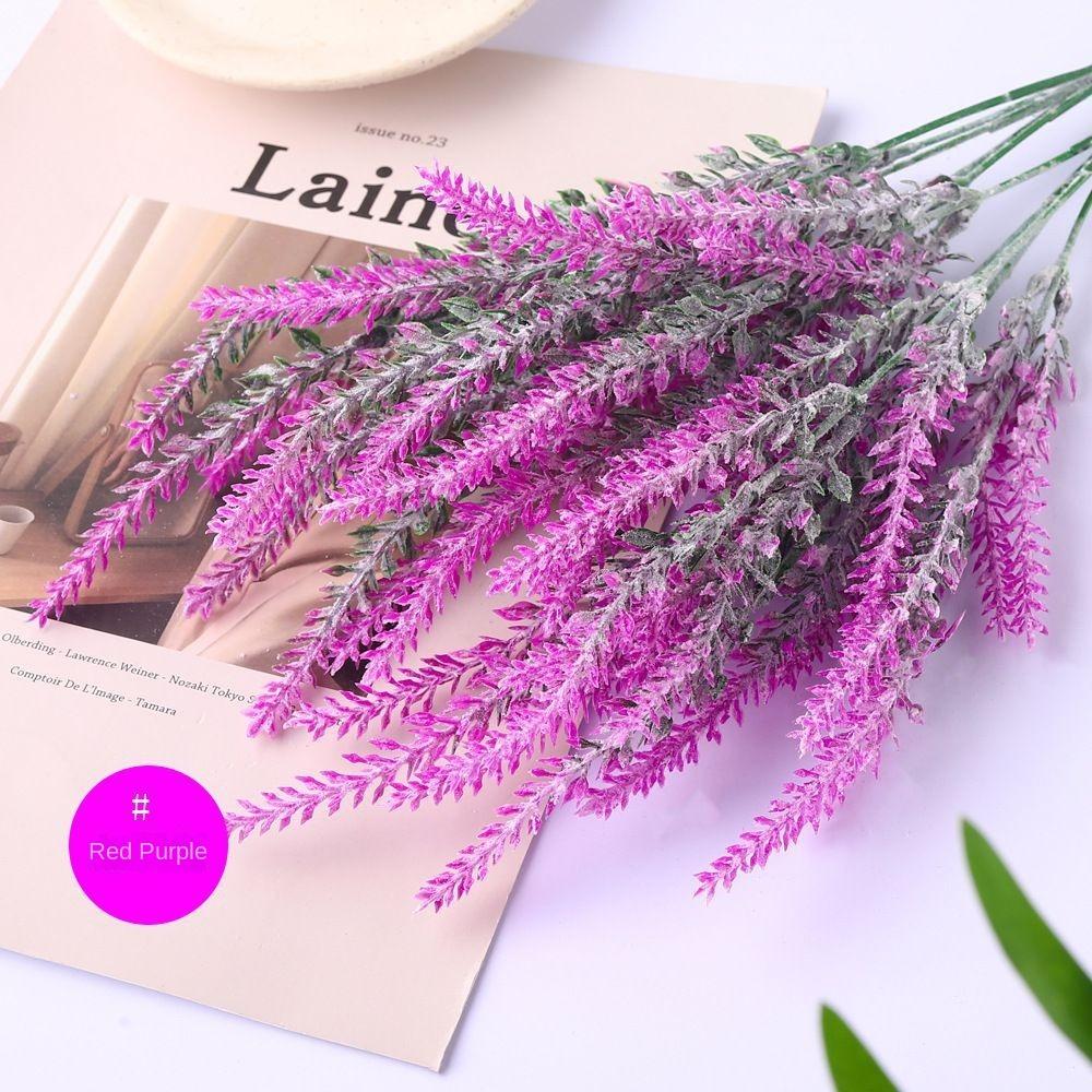 Plastic Lavendel Provence Bruiloft Nepplanten Handwerk Kunstbloemen Tafeldecoratie