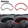 For Mini Cooper R56 R55 R57 2007-2010 Carbon Fiber Instrument Air Conditioning Vent Panel Car Accessories Decorative Stickers