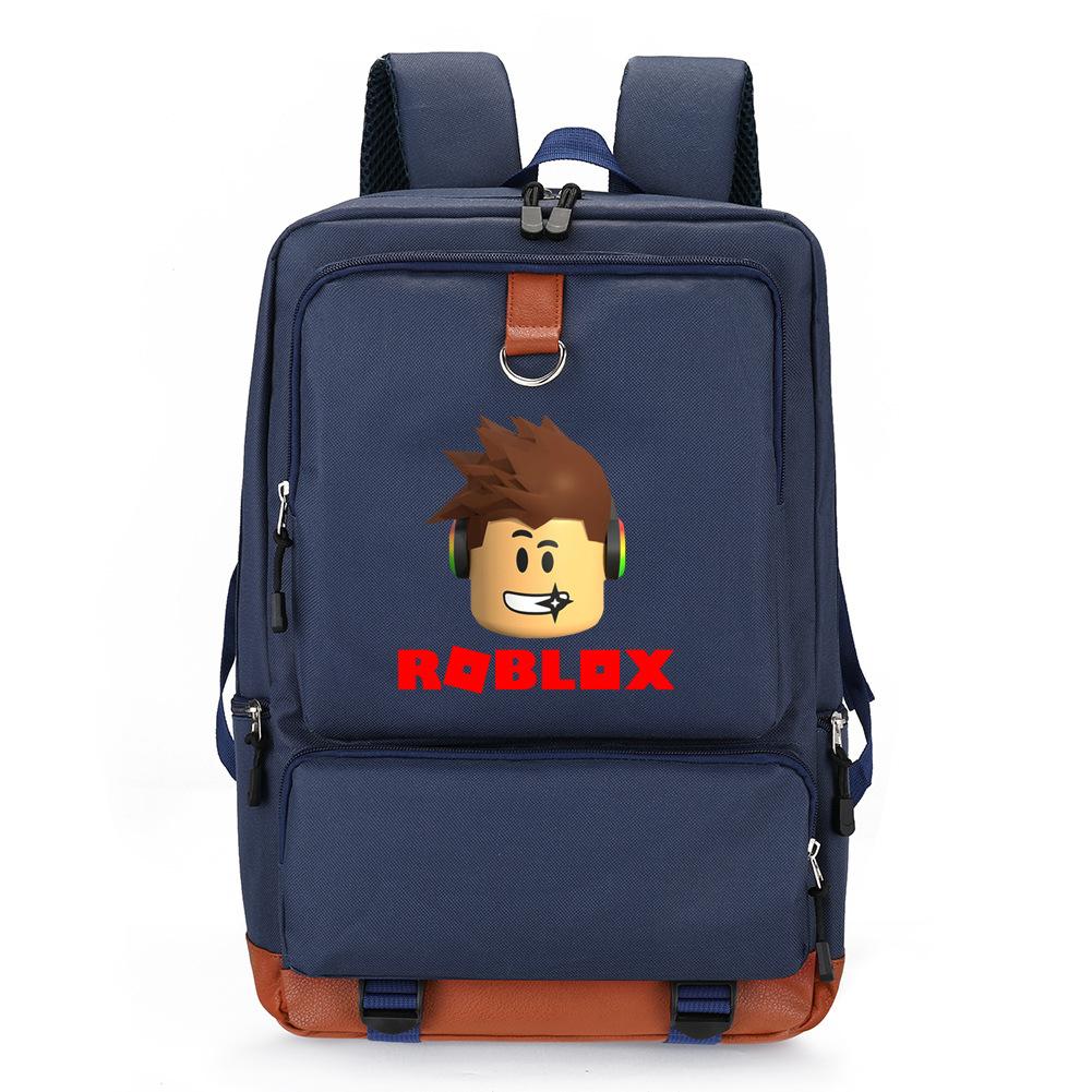 Virtual World Roblox Games Men'S And Women'S Backpacks Backpacks Student School Bags Travel Bags Computer Bags