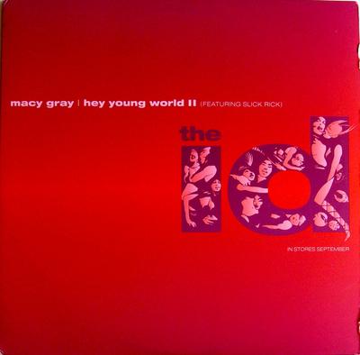 12inch Record MACY GRAY, SLICK RICK - Hey Young World II EAS16903PROMO Epic 2001 US Rap & Hip-Hop/R&B Used